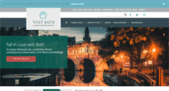 Desktop Screenshot of de.visitbath.co.uk